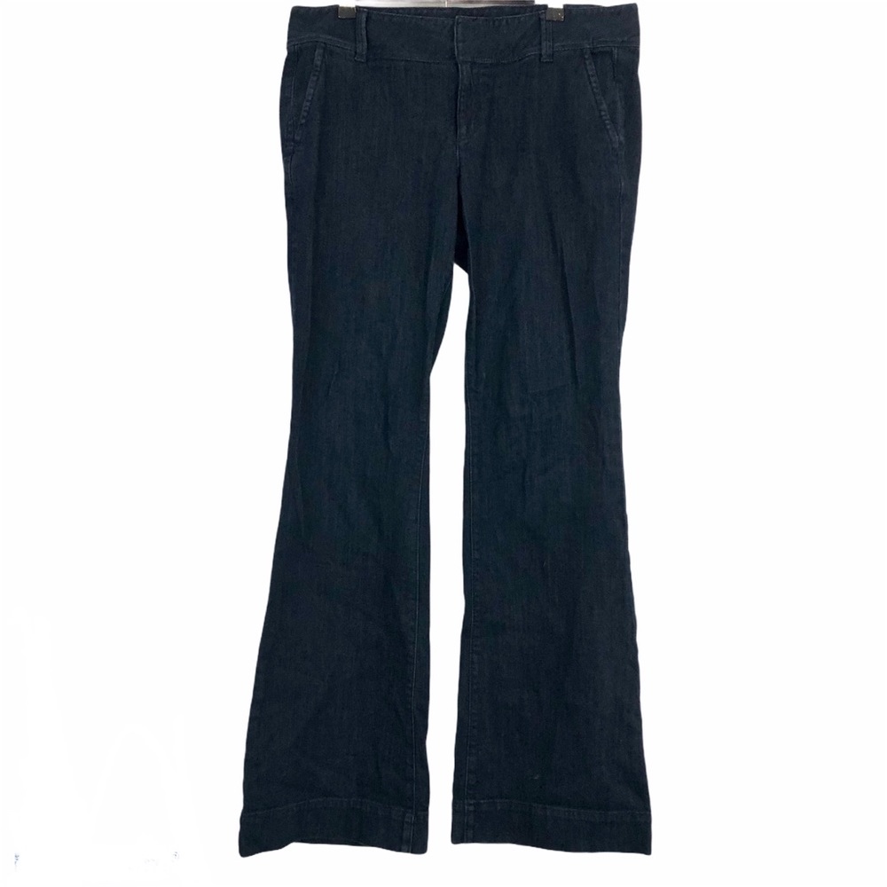 Ann Taylor LOFT Dark Wash Boot Cut Jeans- Size 10 - Picture 1 of 8